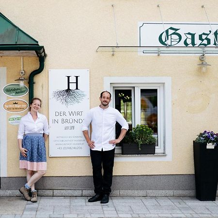 Hueber Der Wirt Hotel Sankt Georgen an der Leys Bagian luar foto