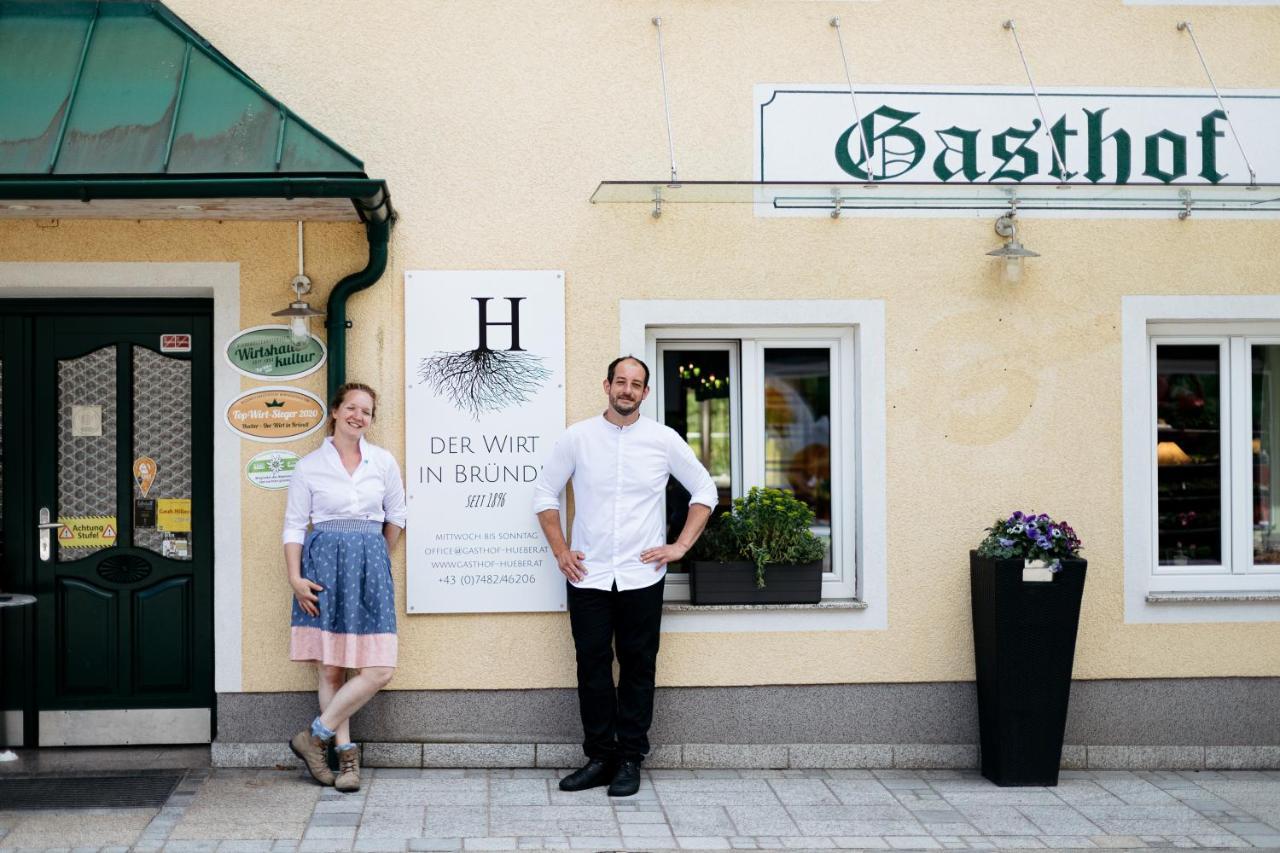 Hueber Der Wirt Hotel Sankt Georgen an der Leys Bagian luar foto